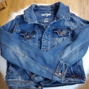Cat & Jack 10-12 yr old Dark Wash Jean Jacket